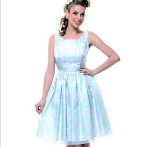 Queen of Heartz floral swing dress